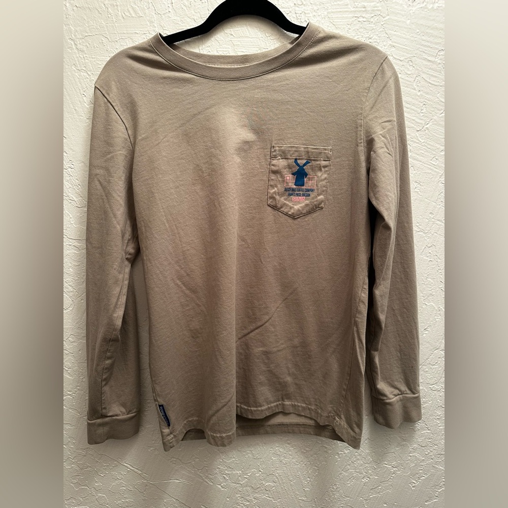 Women’s large “Stay True, Stay You” Graphic Dutch Bros Long Sleeve Shirt.